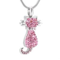 Cat Pink Necklace