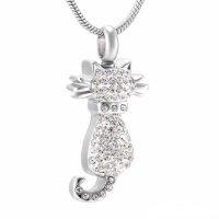 Cat Silver Necklace