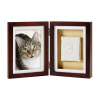 Paw Print Frame Espresso - Cat