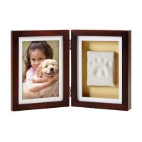 Paw Print Frame Espresso - Dog