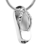 Sandal Silver Necklace